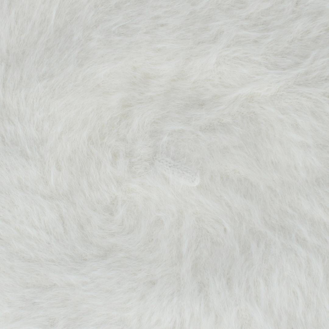Angela & William Women's Soft Angora Beret Cap - White