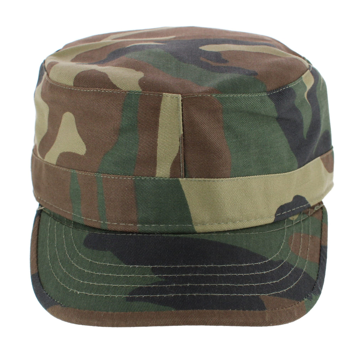 CTM® Unisex Cotton Army Cadet Hat - Camo