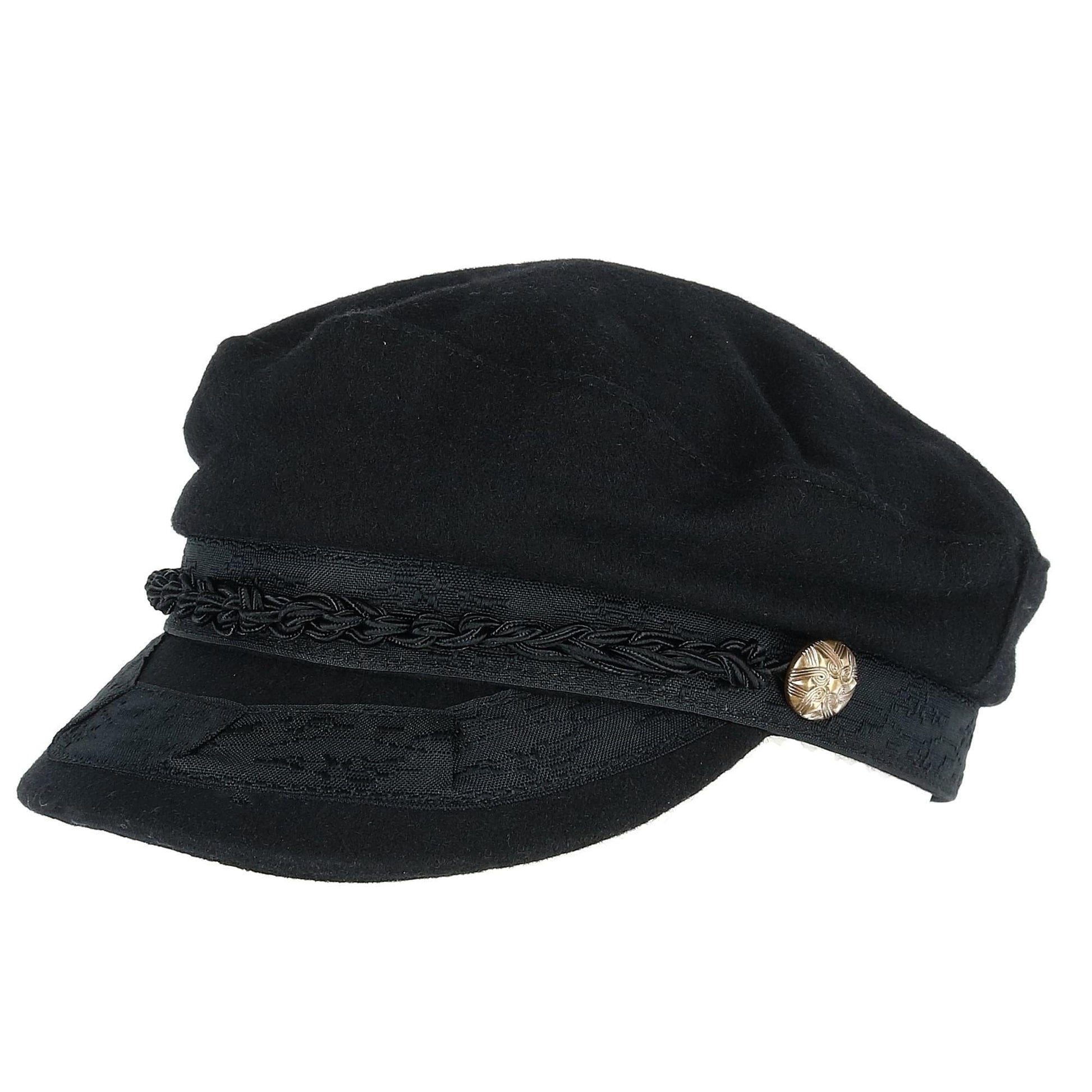 Epoch Hats Company Men's Greek Fisherman Hat with Braided Band - Men's Greek Fisherman Hat with Braided Band