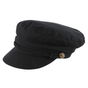 Unisex Cotton Greek Fisherman Hat with Braided Band