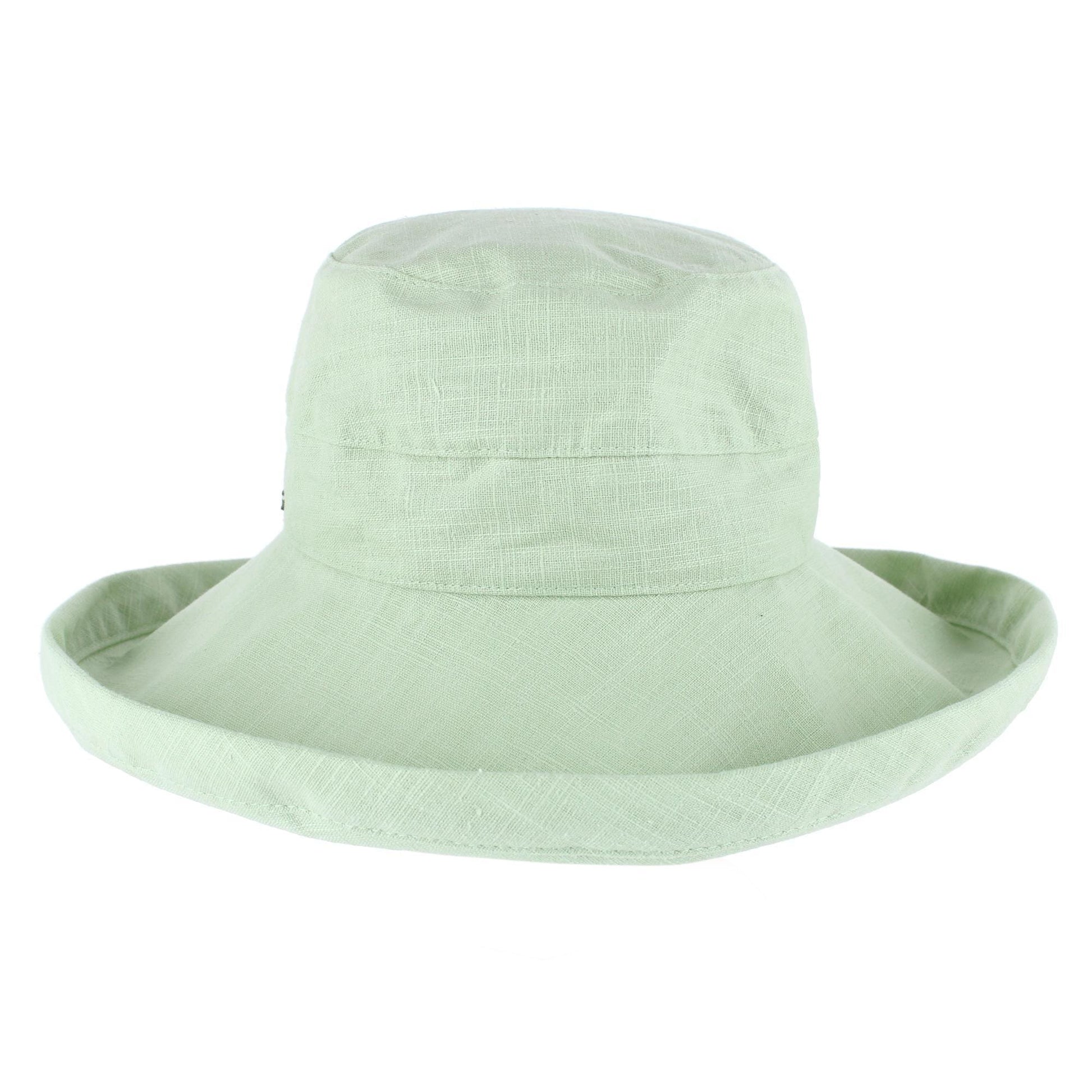 Angela & William Women's Canvas Summer Cloche Bucket Hat - Mint