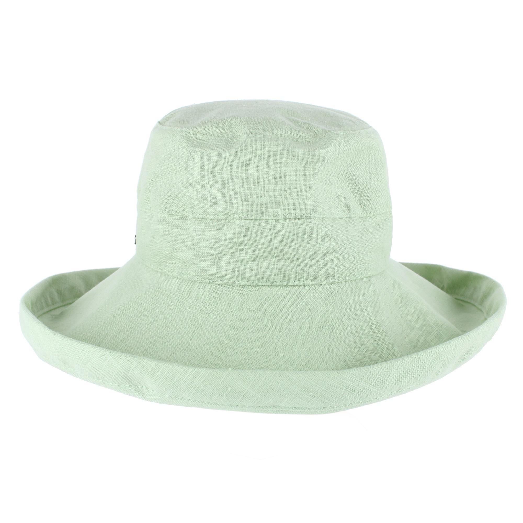 Angela & William Women's Canvas Summer Cloche Bucket Hat - Women's Canvas Summer Cloche Bucket Hat