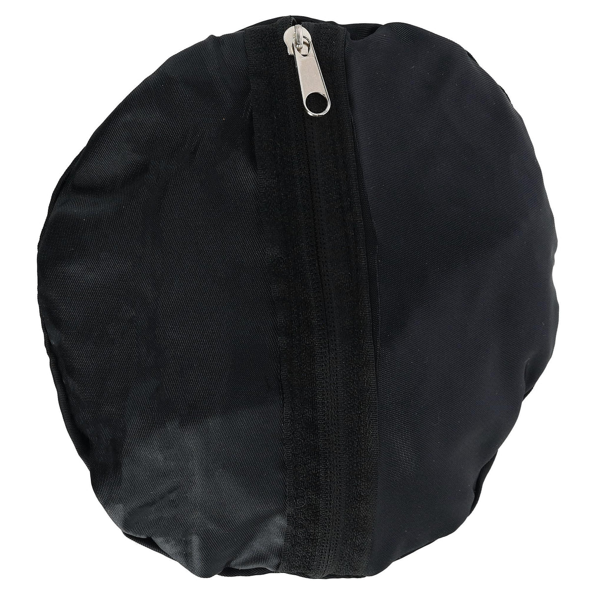 Angela & William Waterproof Packable Rain Hat with Zippered Closure - Black