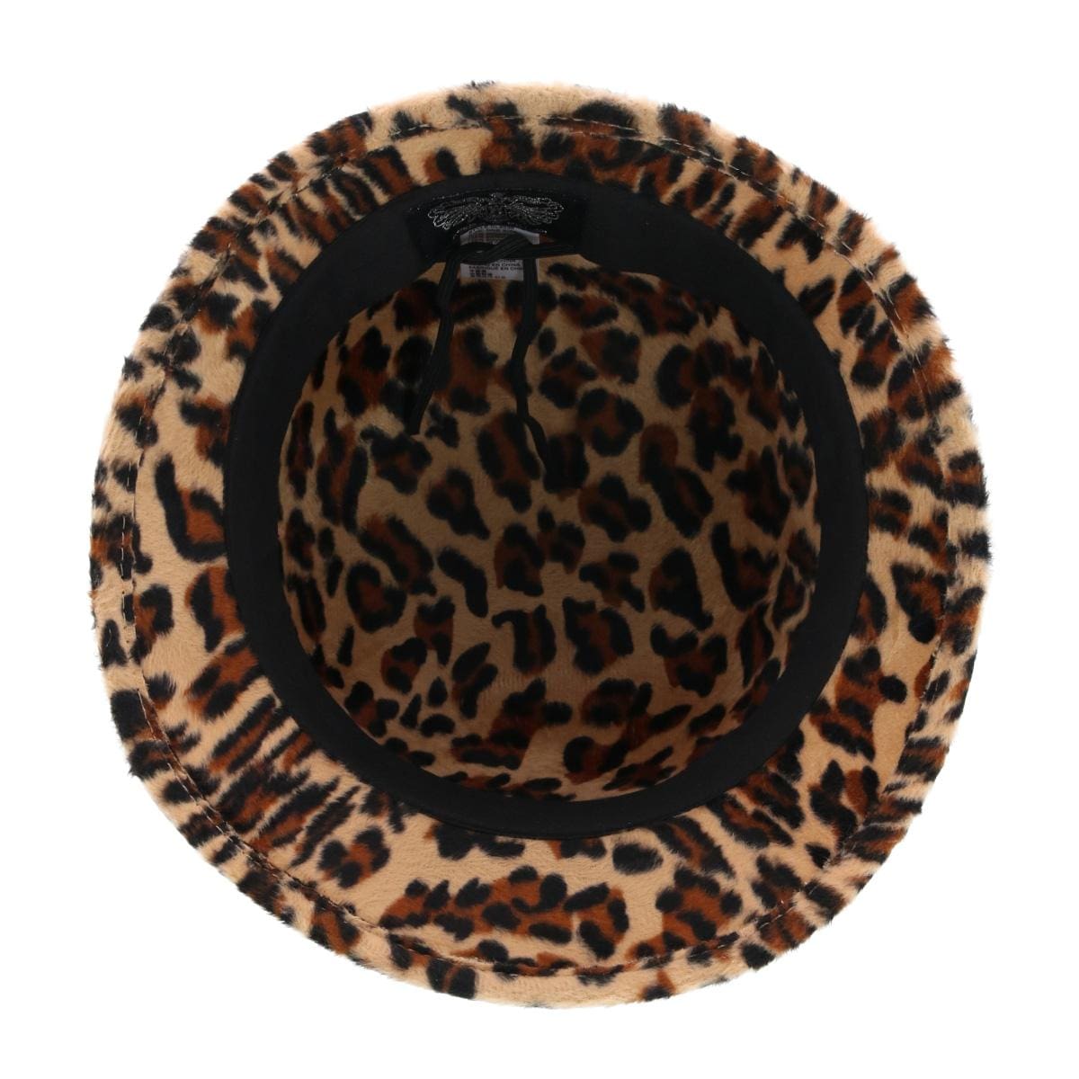 Epoch Hats Company Women's Leopard Print Cloche Hat with Grosgrain band - Leopard