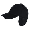 Men's Sherpa Lined Wool Blend Earflap Baseball Cap