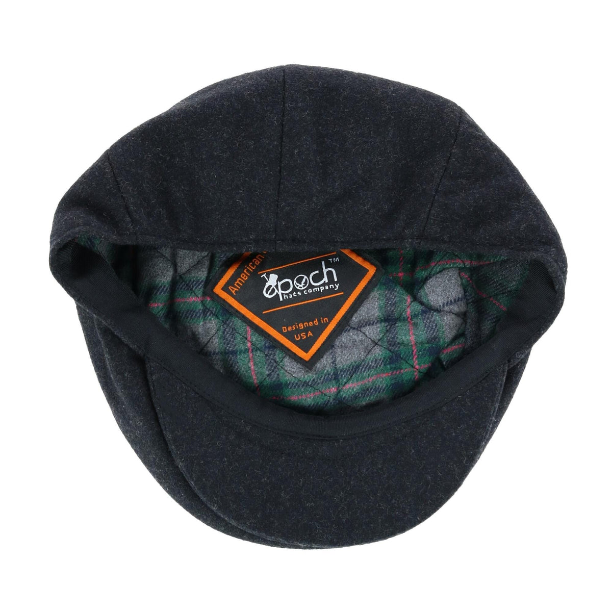 Epoch Hats Company Men's Wool Blend Ivy Cap - Charcoal