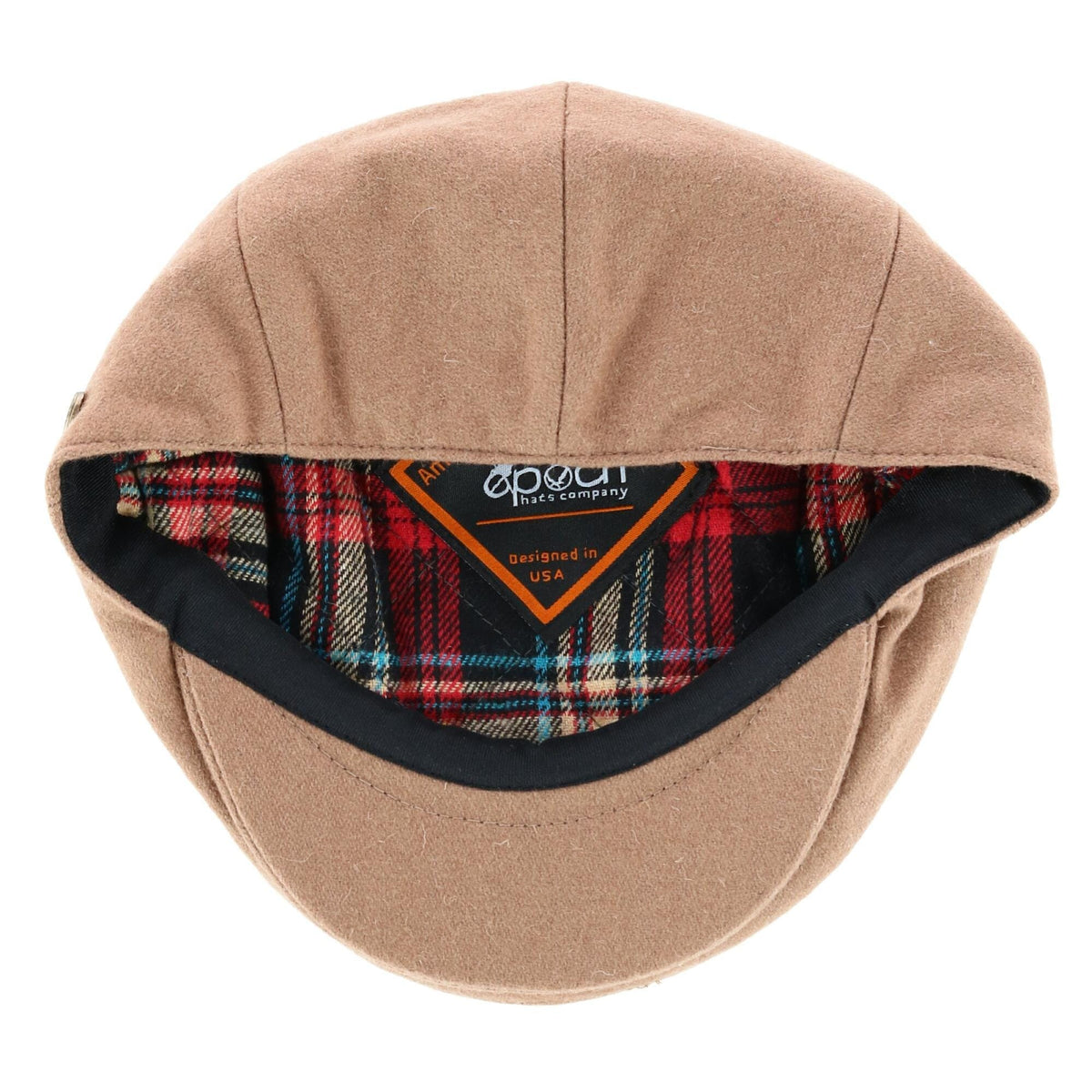 Epoch Hats Company Men's Wool Blend Ivy Cap - Camel