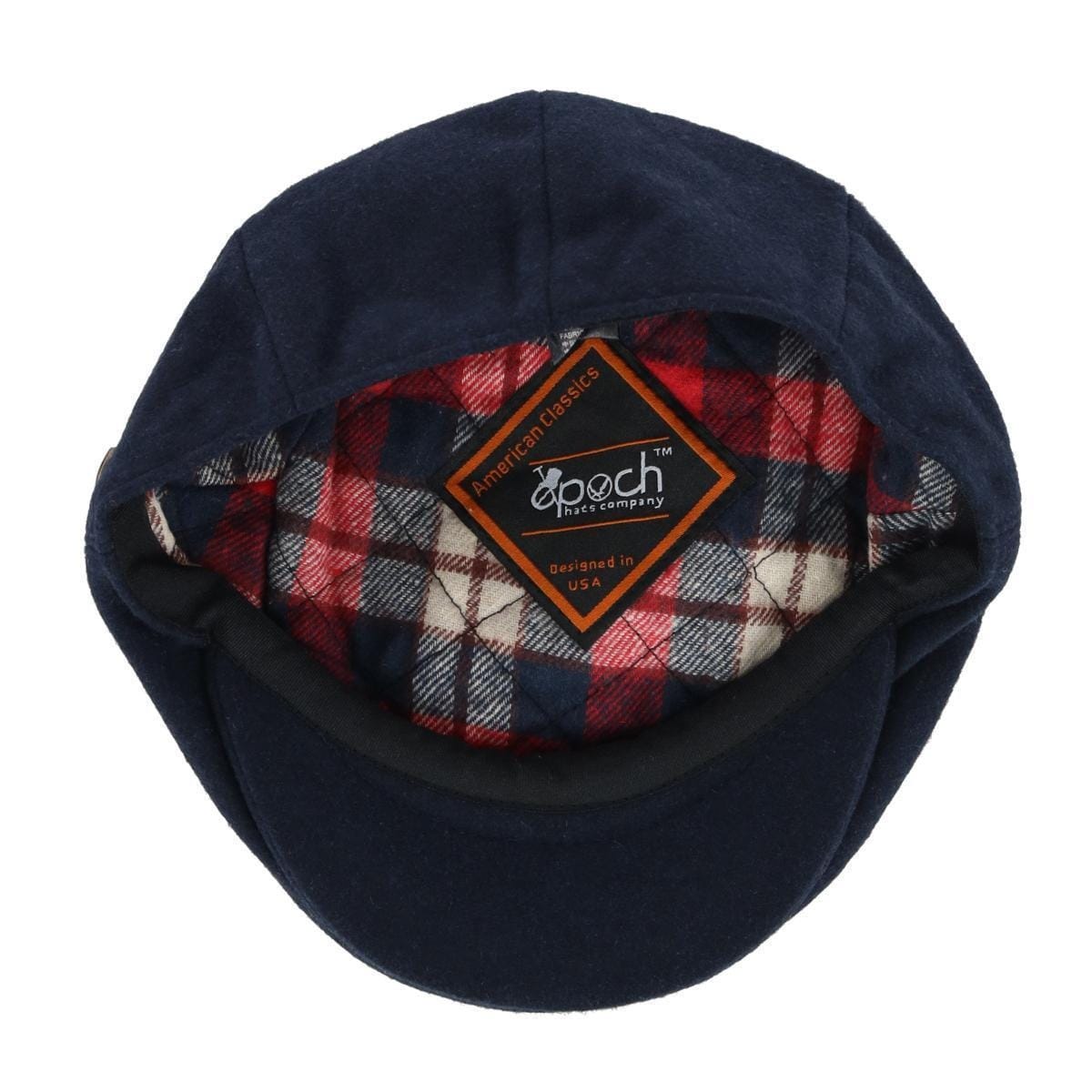 Epoch Hats Company Men's Wool Blend Ivy Cap - Navy