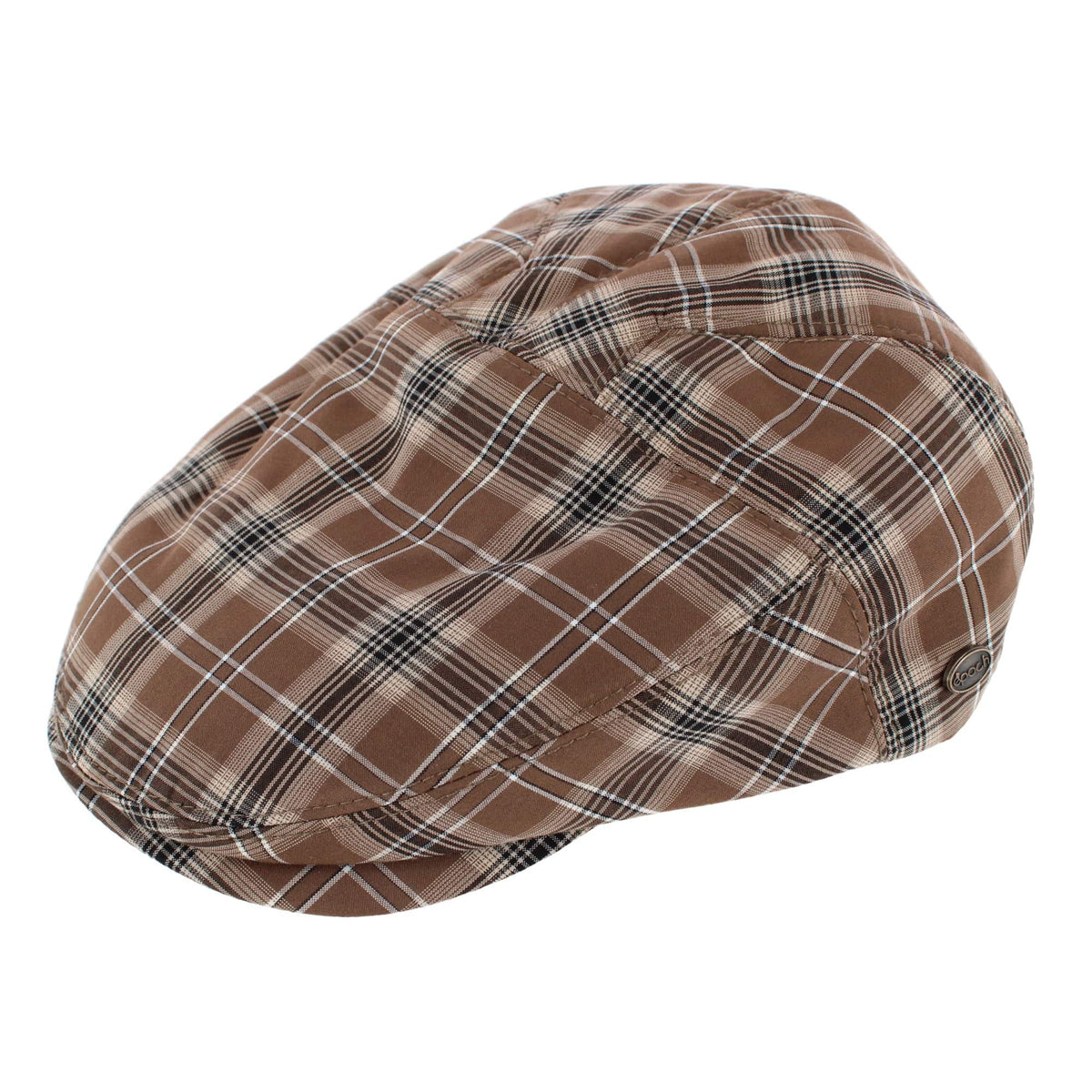 Epoch Hats Company Men's Slim Fit Plaid Ivy Cap - Men's Slim Fit Plaid Ivy Cap