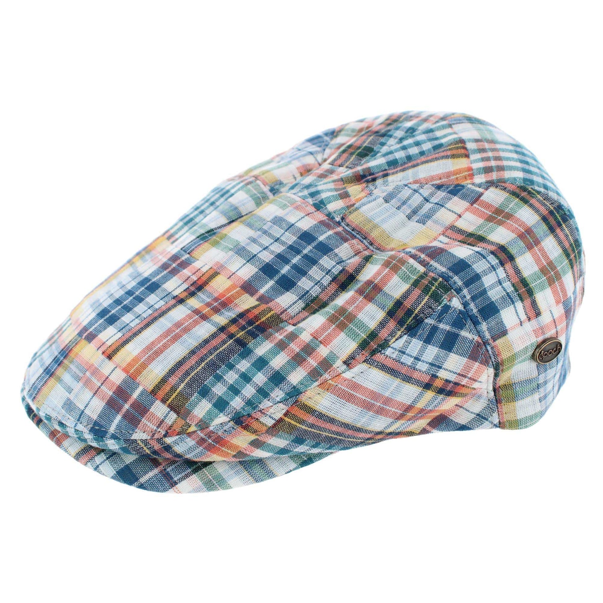 Epoch Hats Company Men's Patchwork Plaid Cotton Ivy Cap