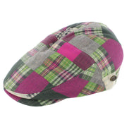 Men's Patchwork Plaid Cotton Ivy Cap