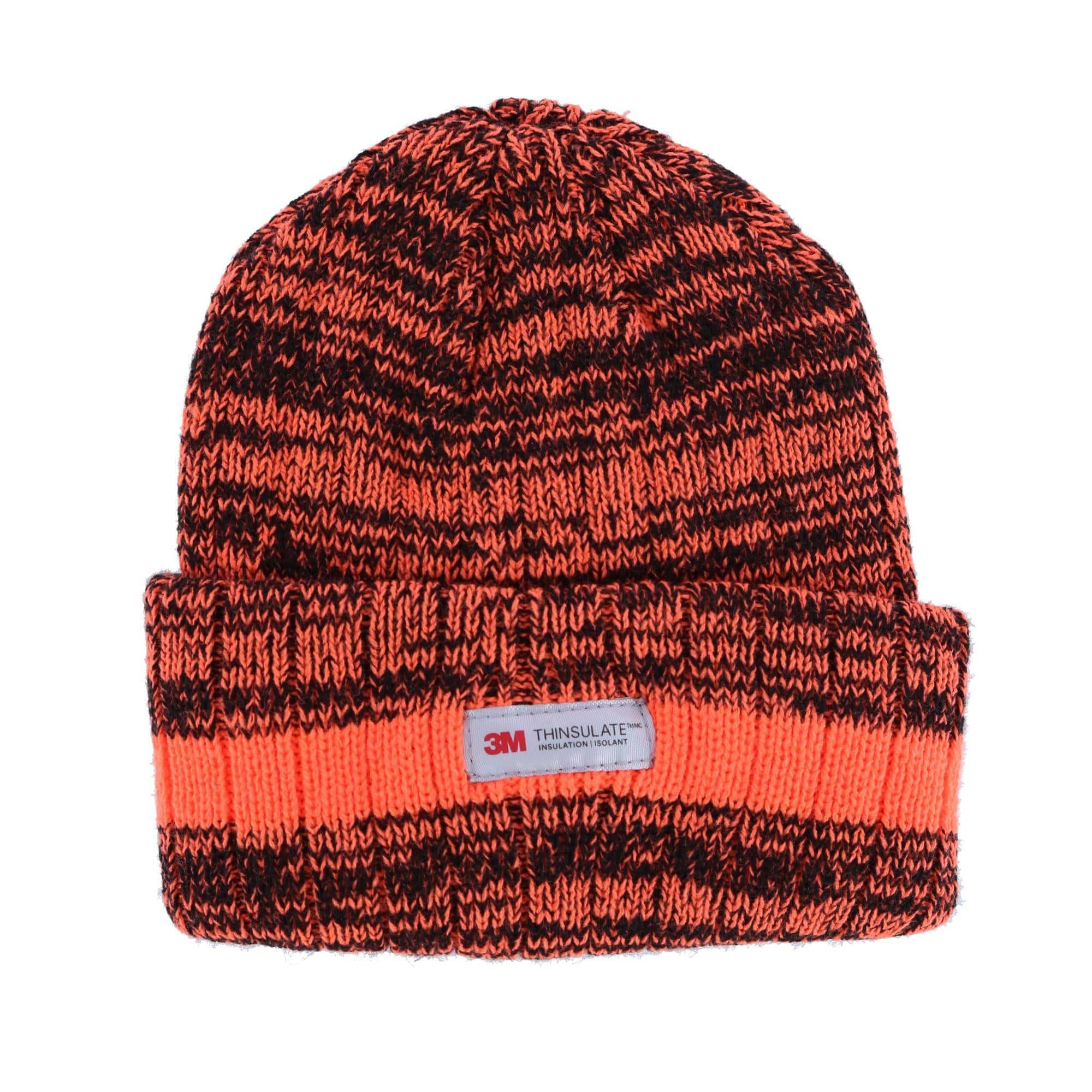 Epoch Hats Company Boy's One Size Thinsulate Lined Knit Winter Beanie Hat - Orange