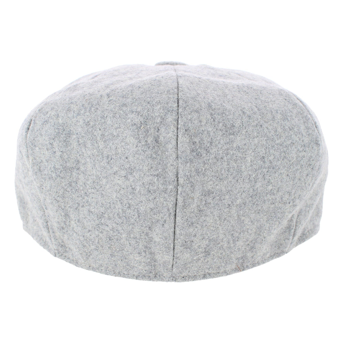 Epoch Hats Company Men's Melton Wool 8 Quarter Newsboy Cap - Light Gray