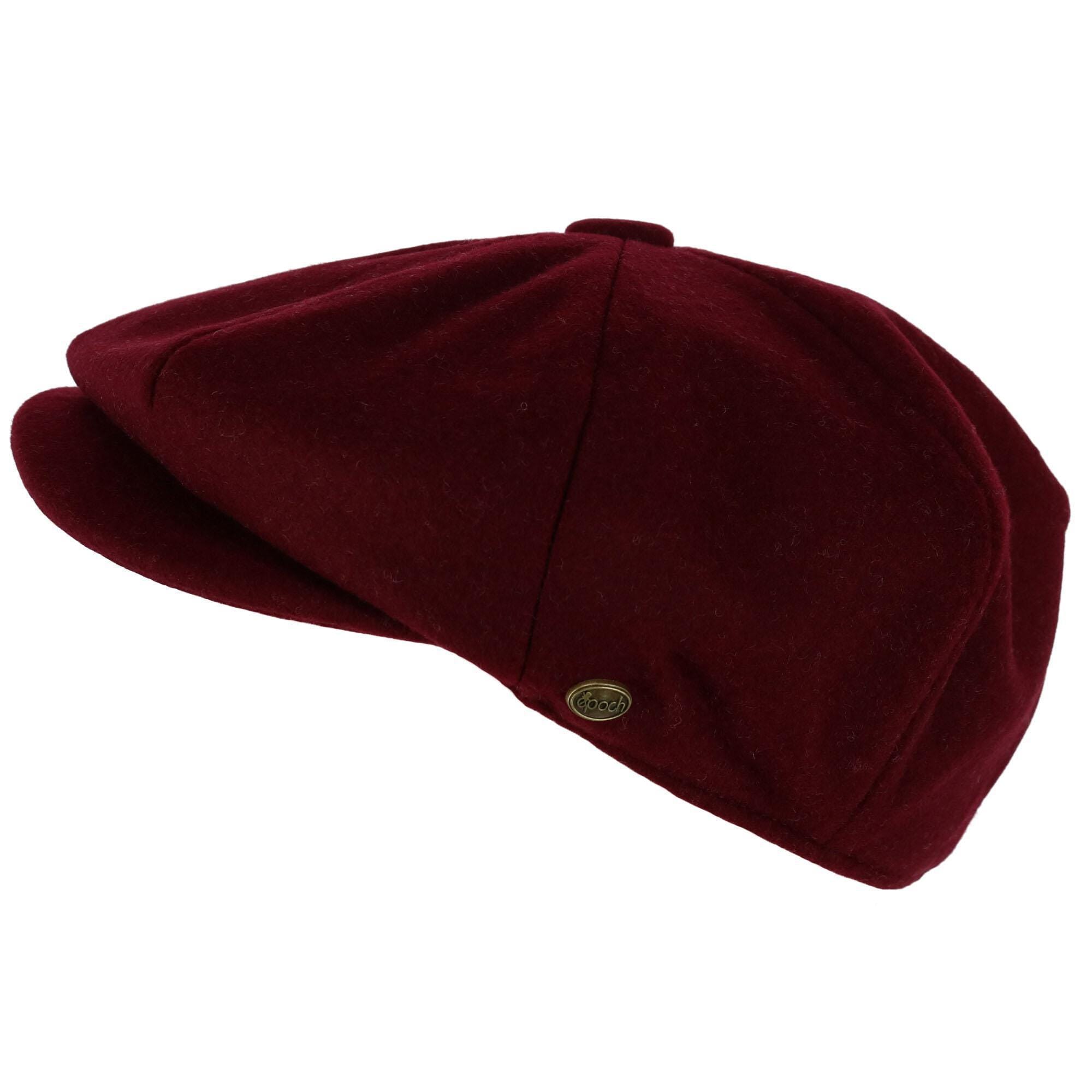 Epoch Hats Company Men's Melton Wool 8 Quarter Newsboy Cap - Men's Melton Wool 8 Quarter Newsboy Cap