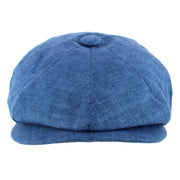 Men's Linen Newsboy Cap