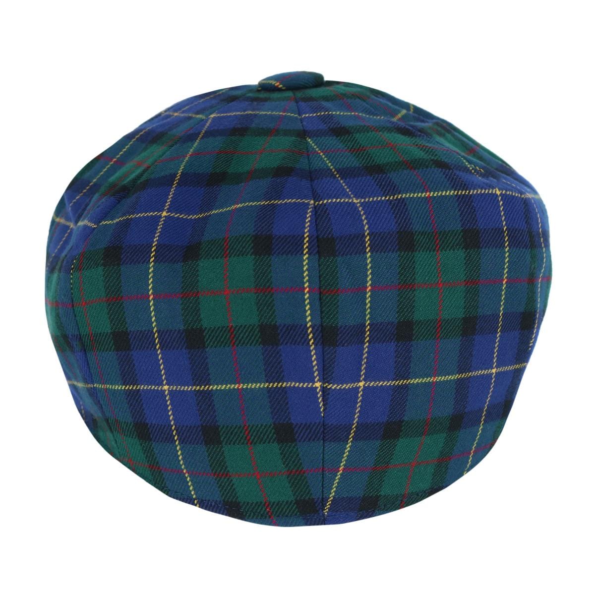 Epoch Hats Company Men's Tartan Plaid Wool Newsboy Cap - Purple