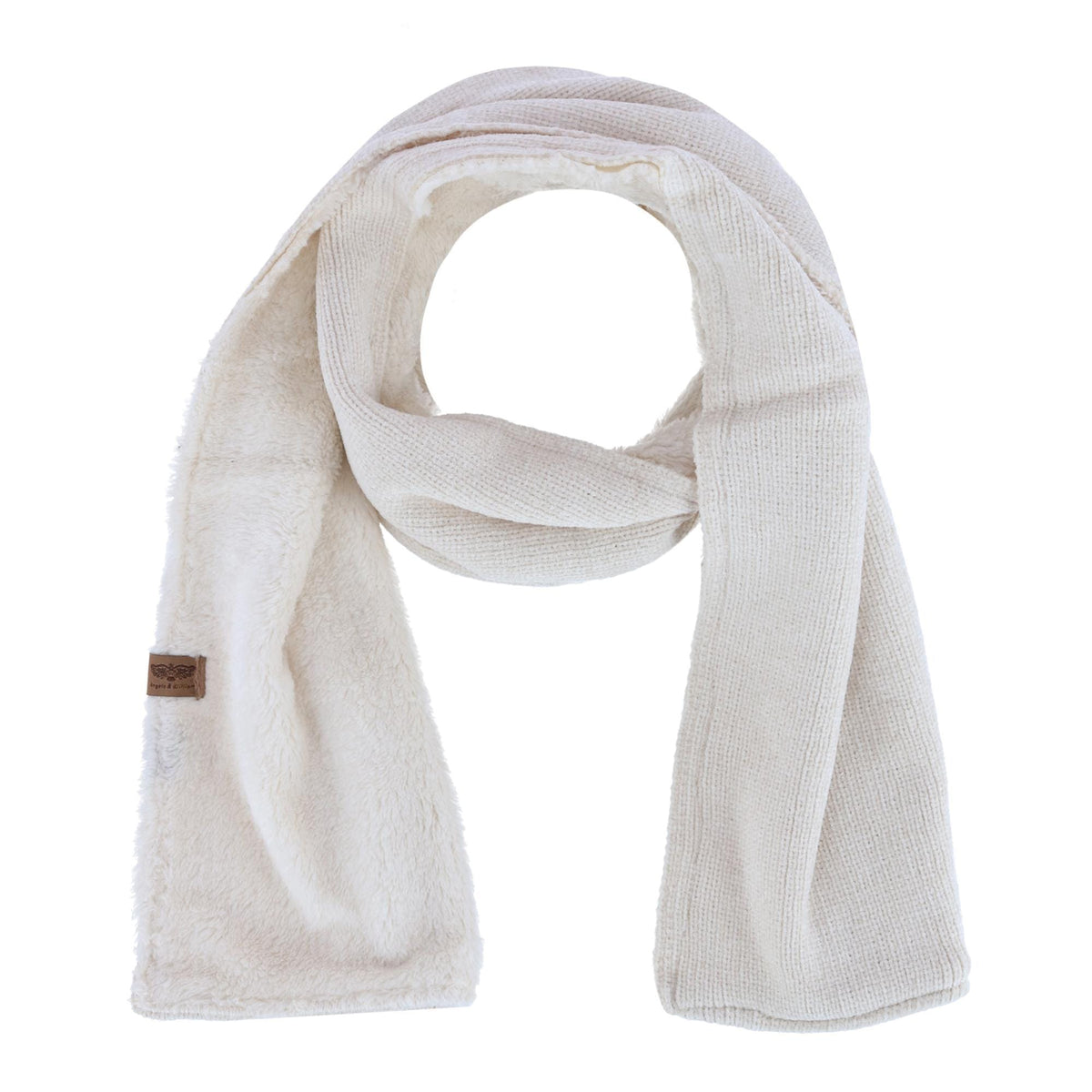 Epoch Hats Company Women's Knit Faux Sherpa Lined Winter Scarf