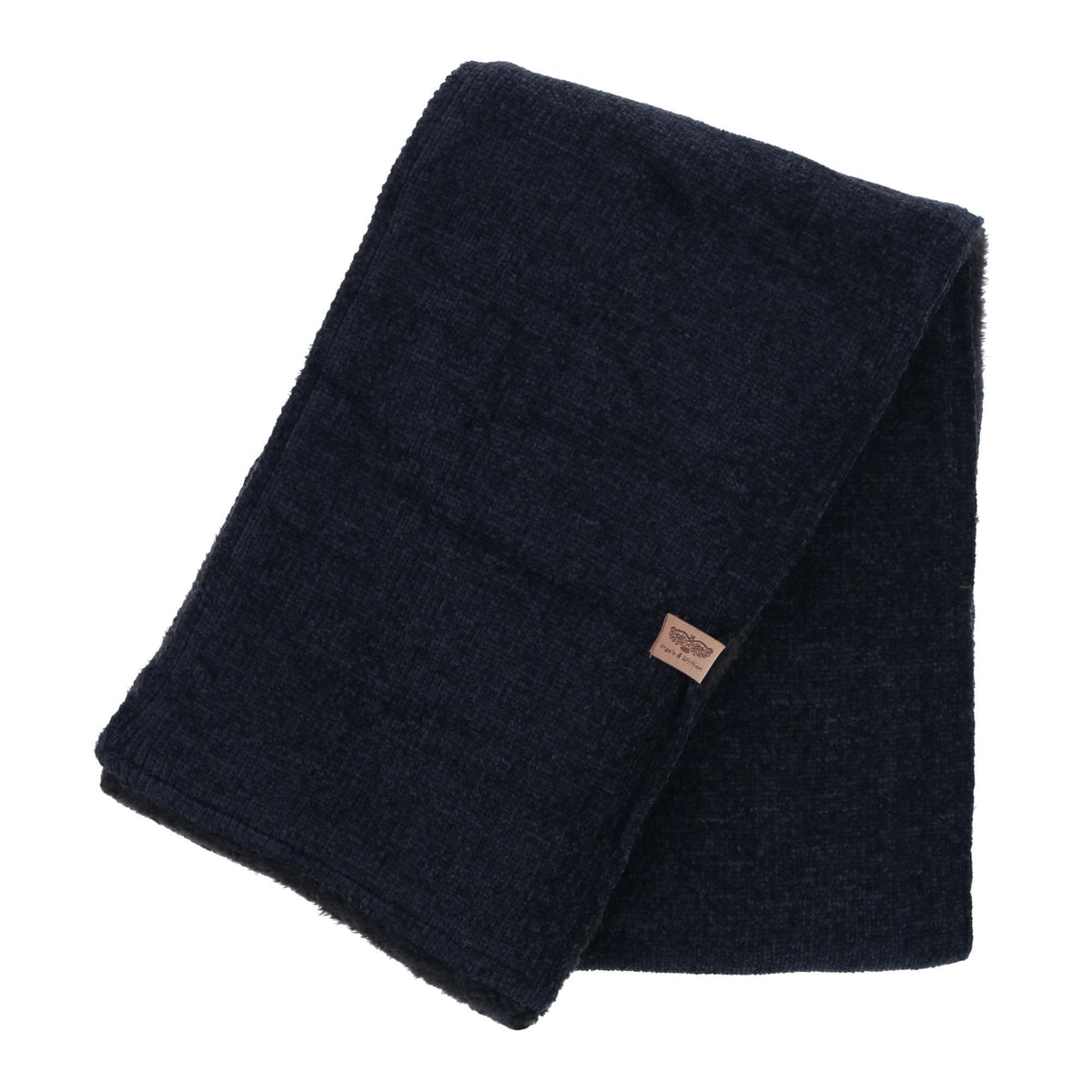 Epoch Hats Company Women's Knit Faux Sherpa Lined Winter Scarf - Black