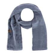 Women's Knit Faux Sherpa Lined Winter Scarf