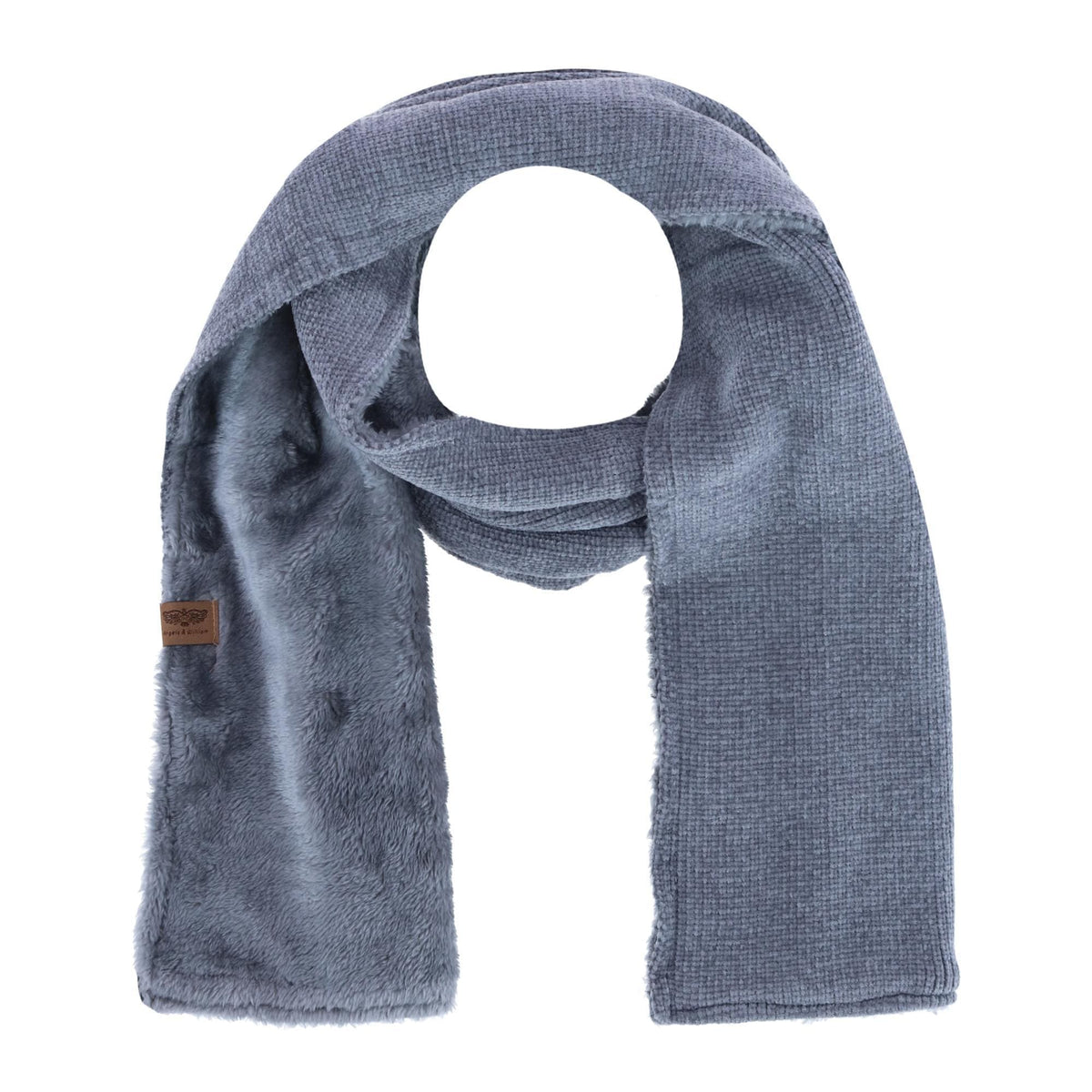 Epoch Hats Company Women's Knit Faux Sherpa Lined Winter Scarf - Women's Knit Faux Sherpa Lined Winter Scarf