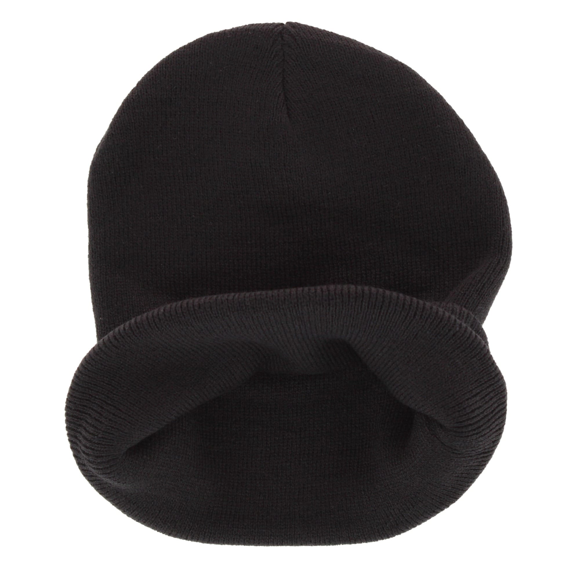 Epoch Hats Company Men's Knit Winter Beanie with Deer Mountain Patch - Black