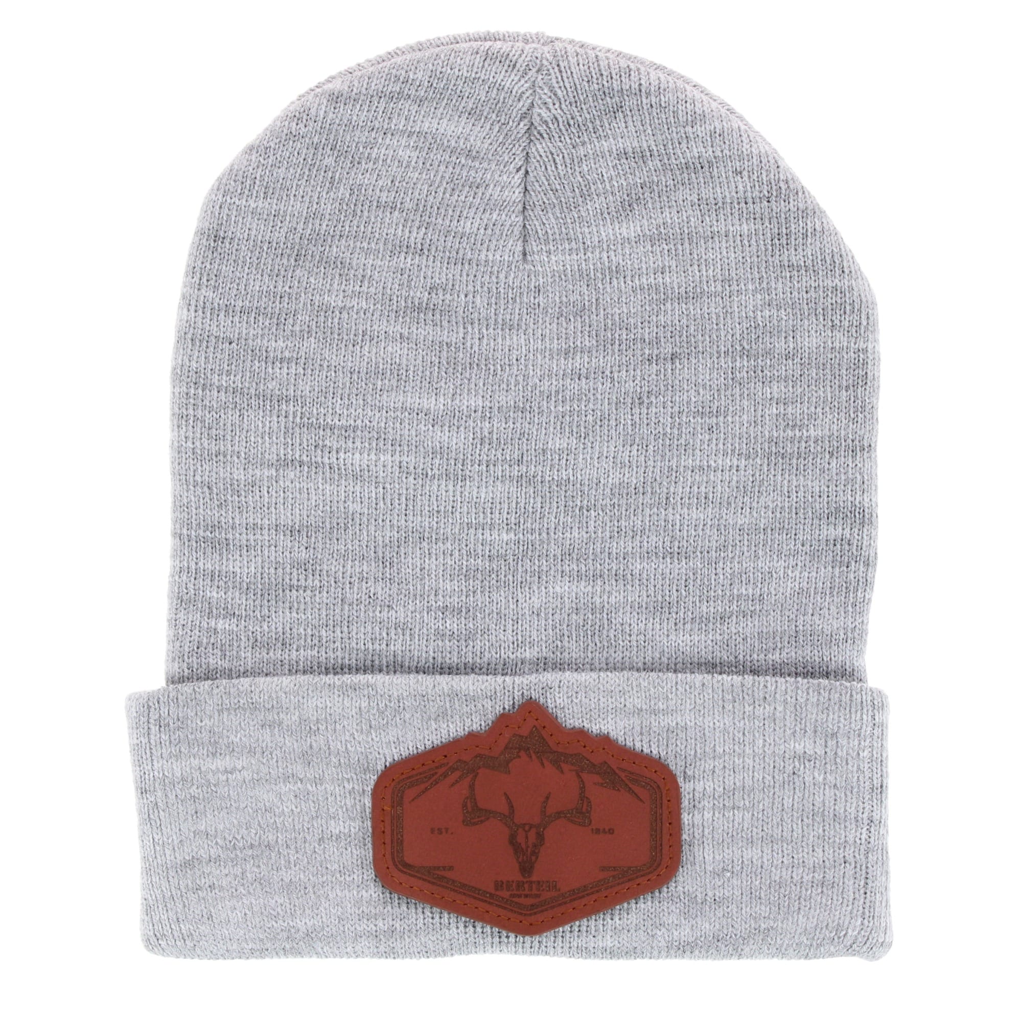 Epoch Hats Company Men's Knit Winter Beanie with Deer Mountain Patch