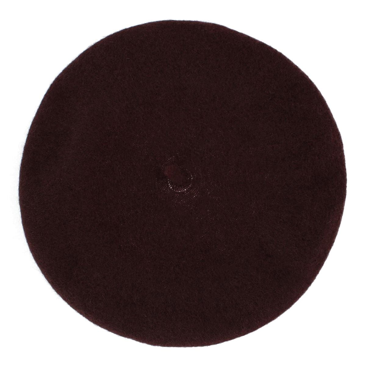 Angela & William Women's Wool Beret - Brown