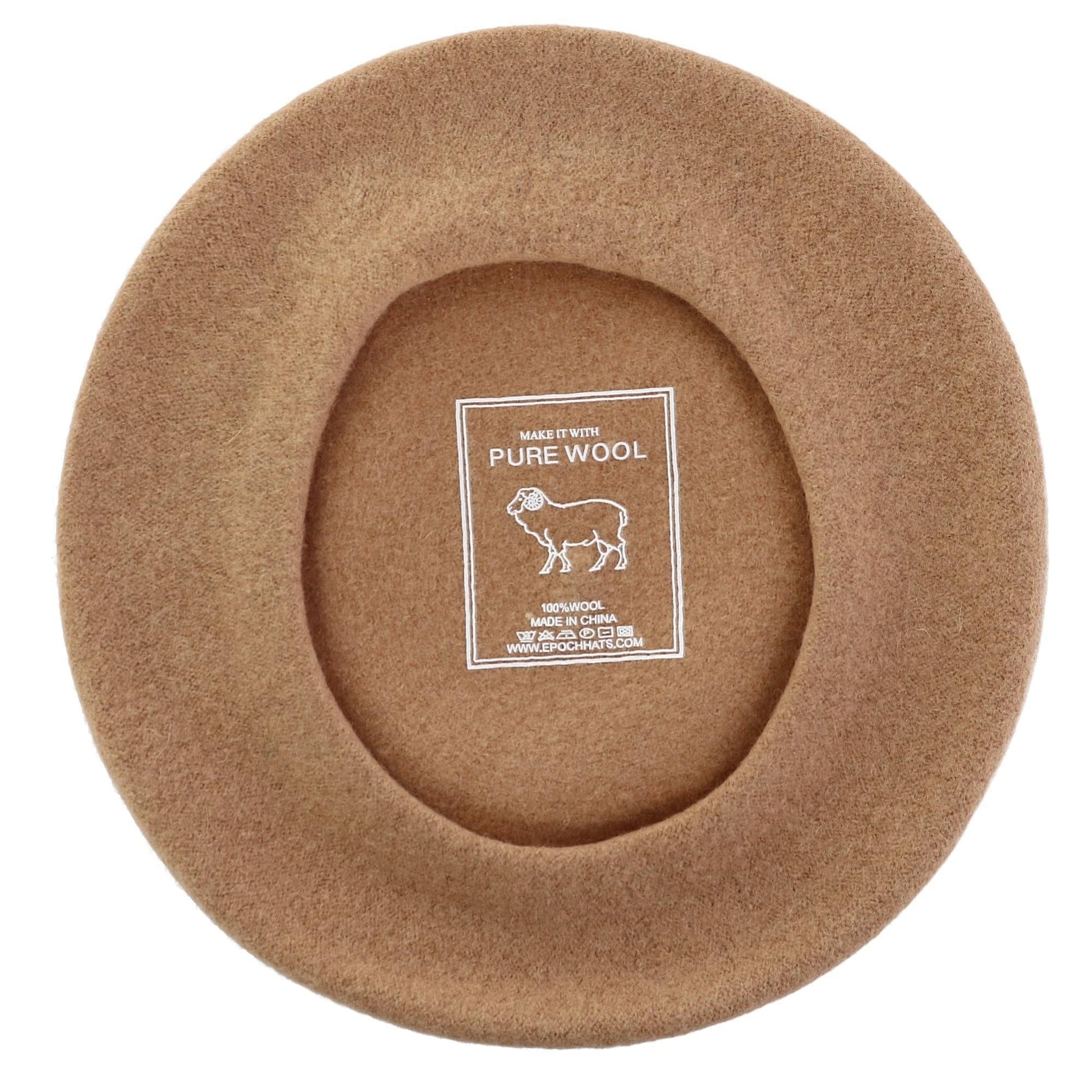 Angela & William Women's Wool Beret - Timber