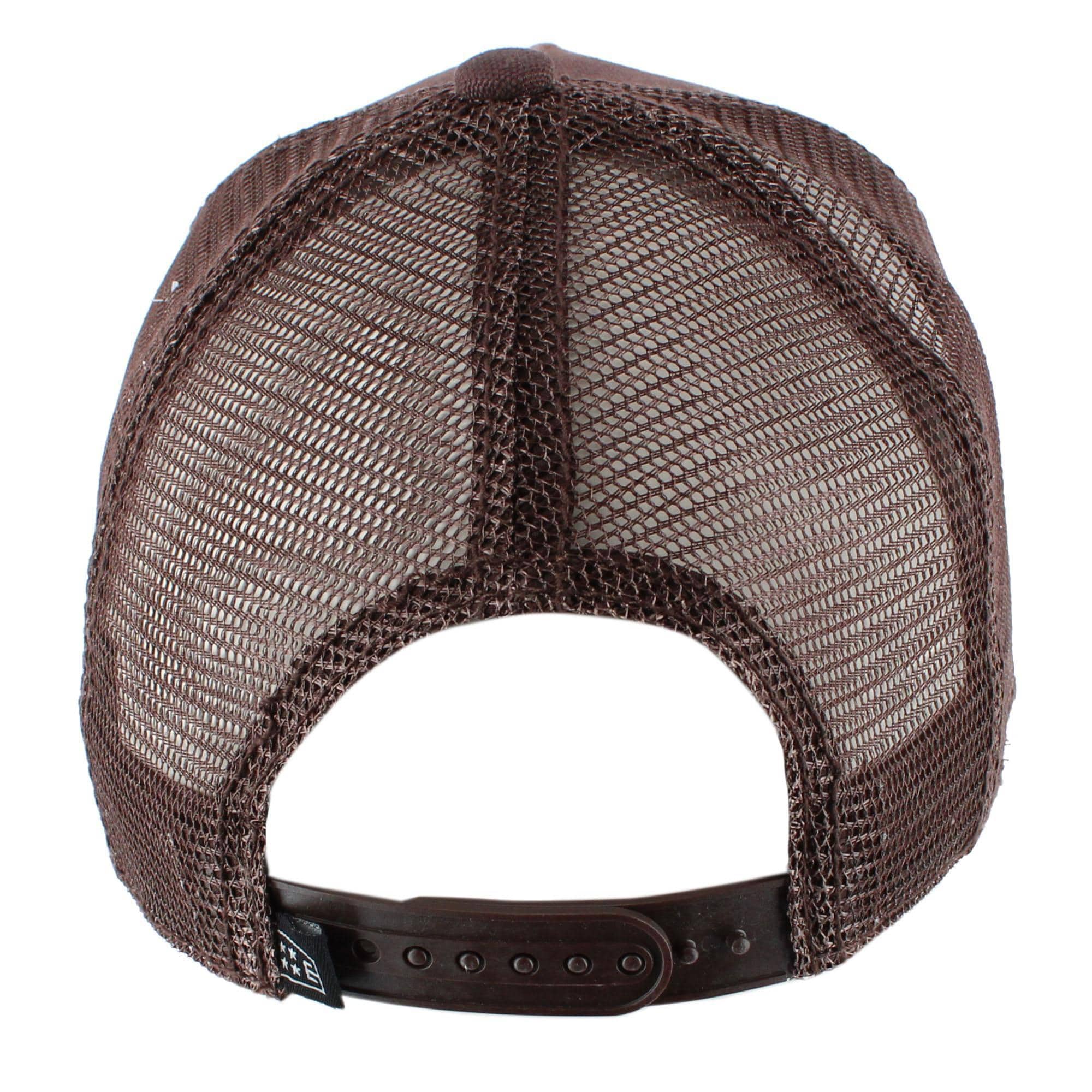 CTM® Unisex Zodiac Sign Astrology Patch Trucker Hat - Leo