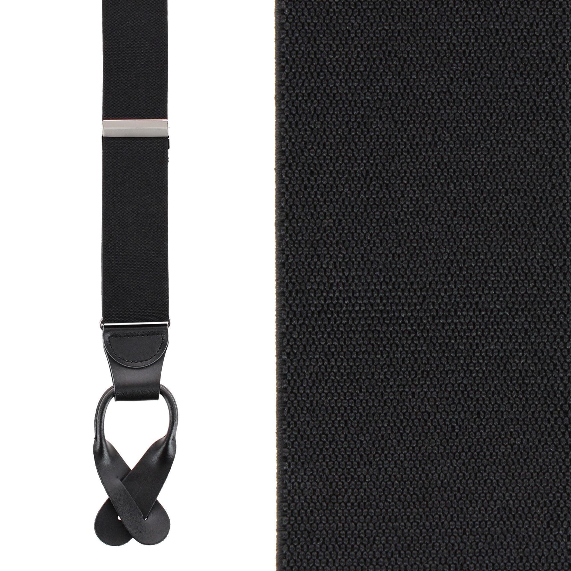 Essentials by Trafalgar The Original Elastic Comfort Button End Suspender