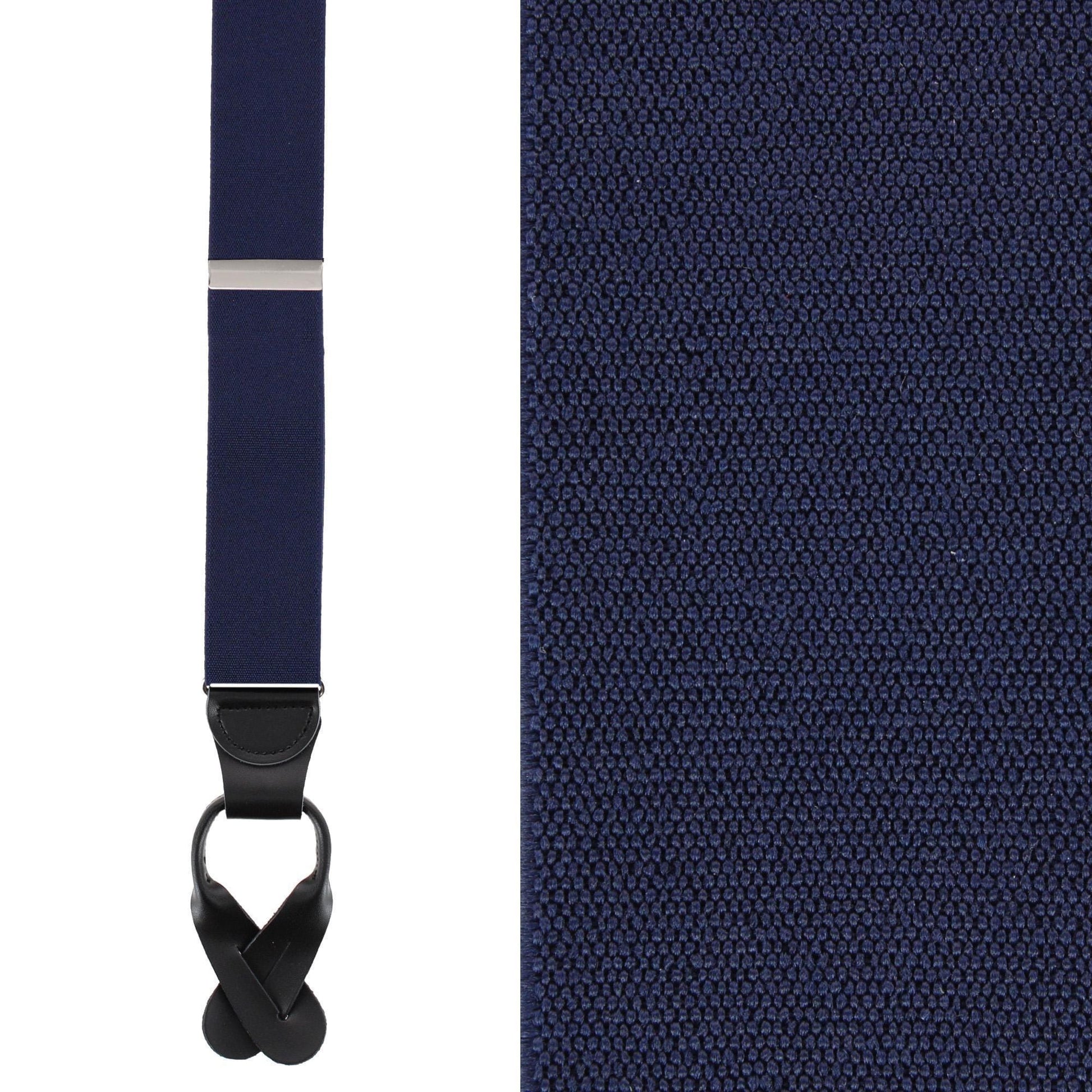 Essentials by Trafalgar The Original Elastic Comfort Button End Suspender - The Original Elastic Comfort Button End Suspender