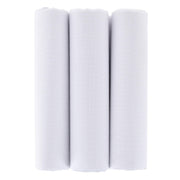 Classic White 3 Pack Handkerchiefs