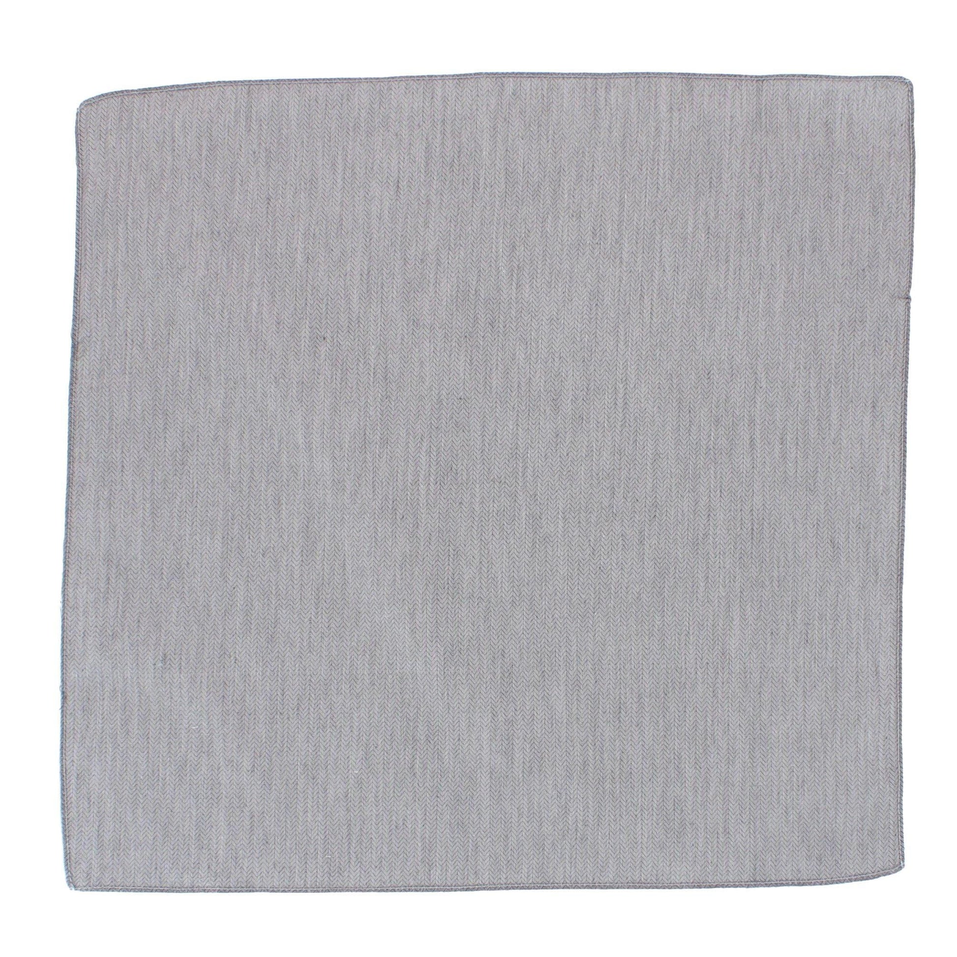 Essentials by Trafalgar Traditional Herringbone and Check Dark Handkerchiefs - Multiple