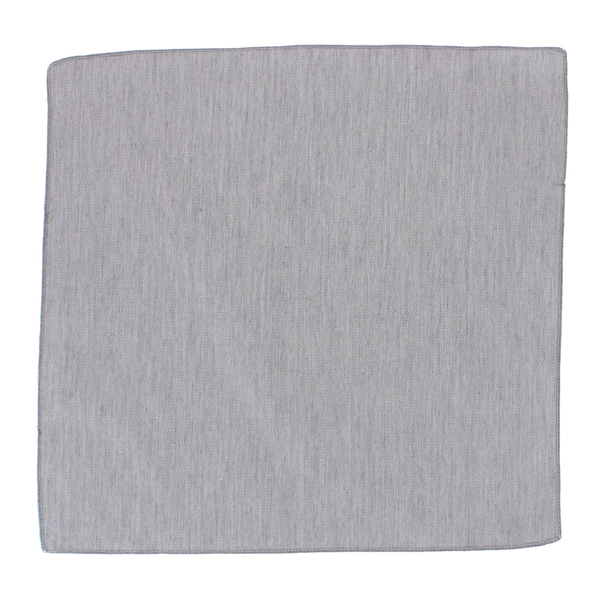 Essentials by Trafalgar Traditional Herringbone and Check Dark Handkerchiefs - Multiple