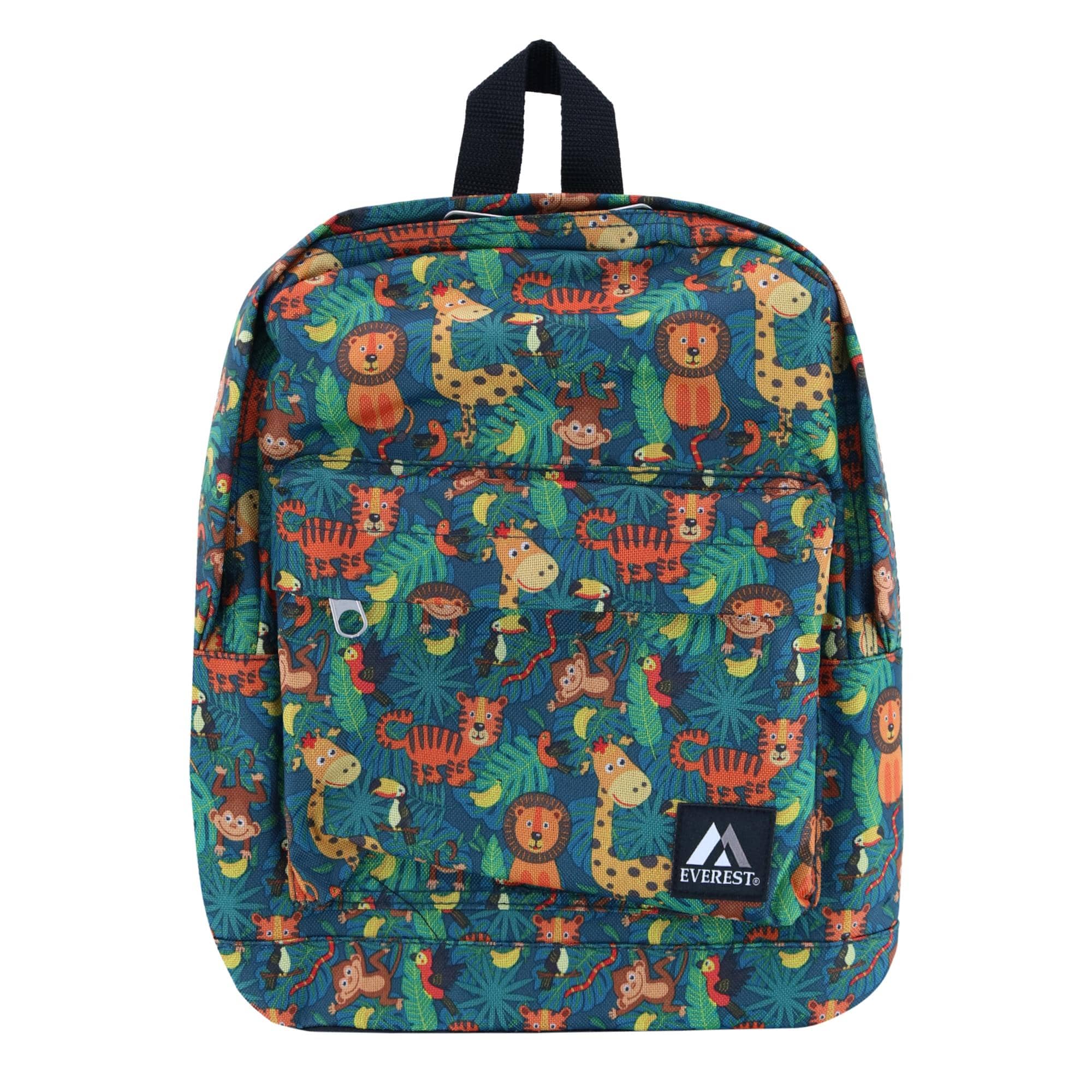 Everest Juniors Jungle Print Backpack - Green