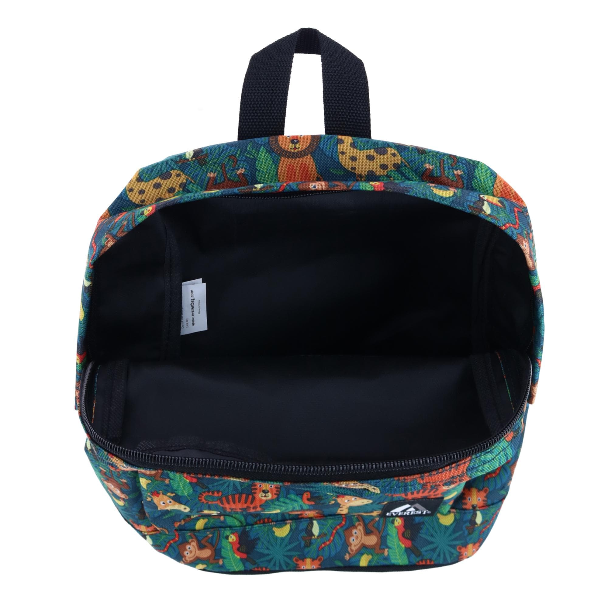Everest Juniors Jungle Print Backpack - Green