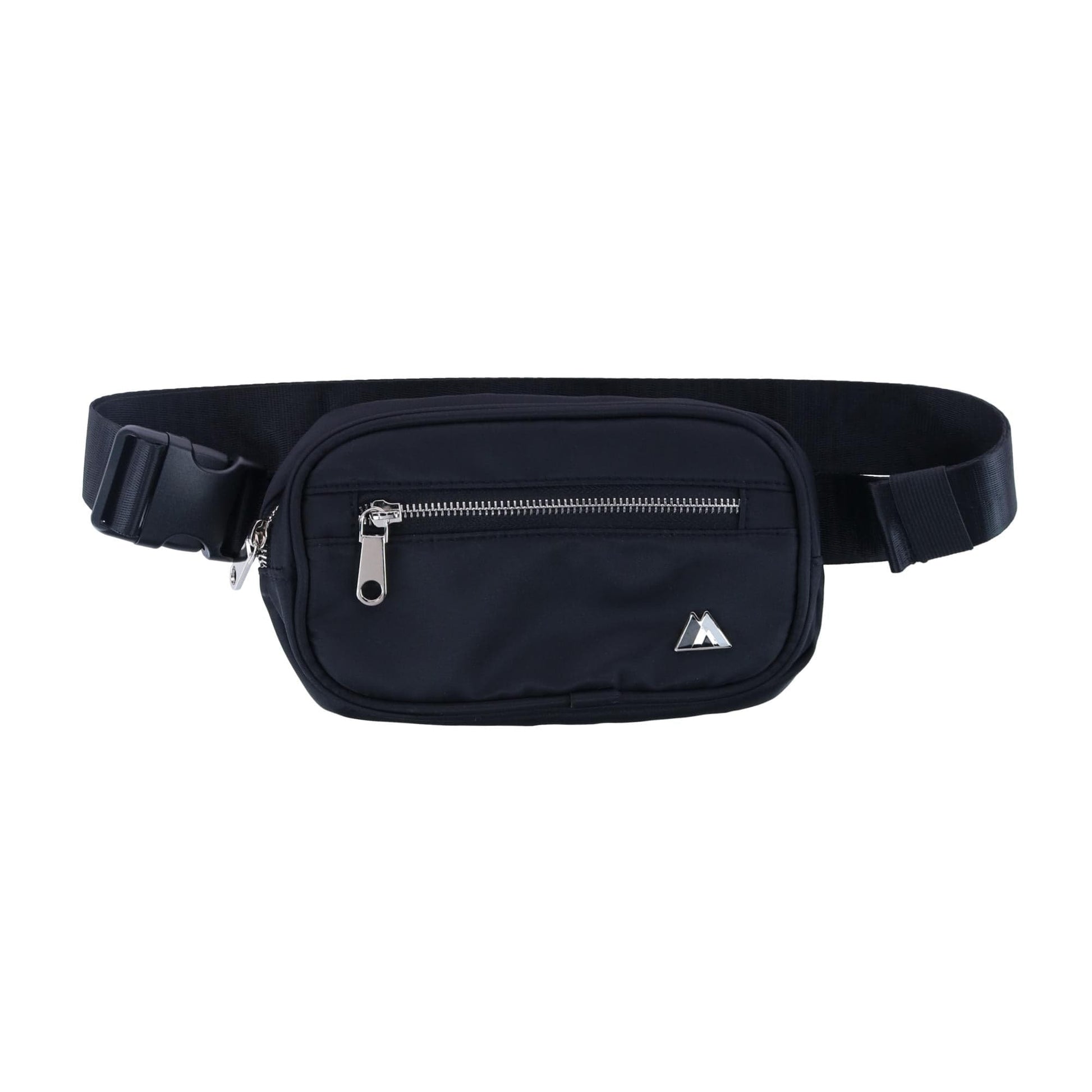 Everest Sleek Front Zipper Belt Bag - Sleek Front Zipper Belt Bag