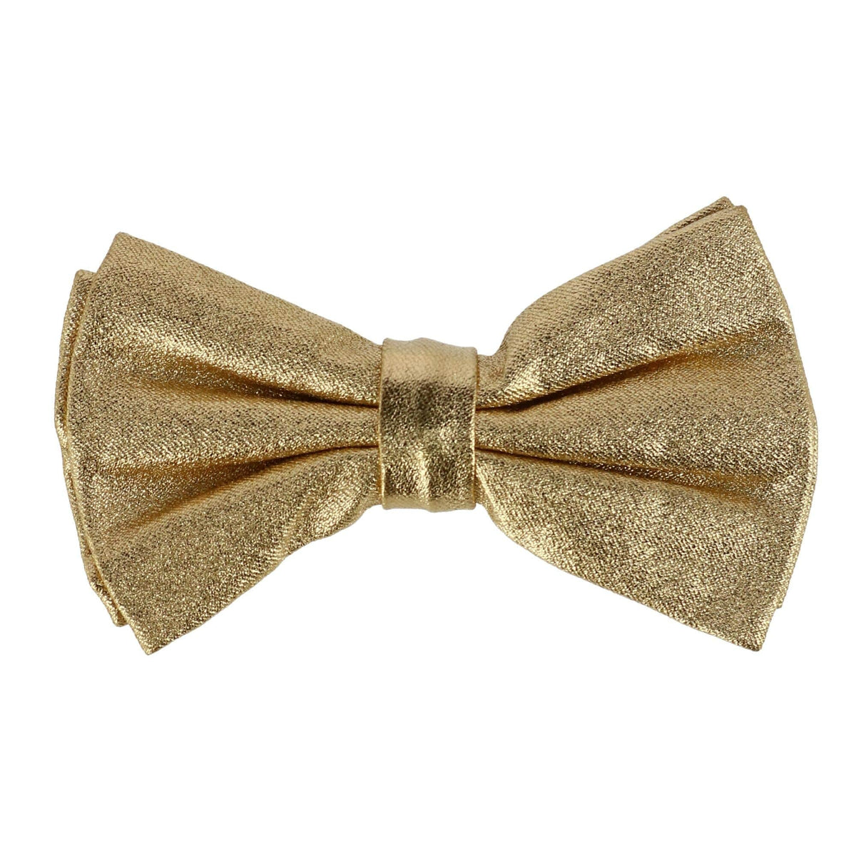 CTM® Glitter Gold Bow Tie and Suspender Set - Gold