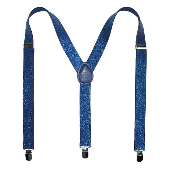 Women's Elastic Glitter Clip-End Suspenders