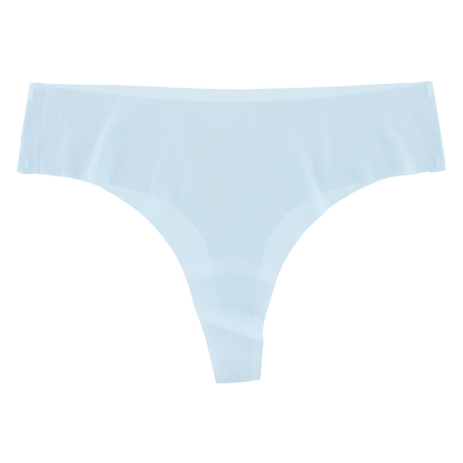 CTM® Women's No-Show Smooth Stretch Comfort Thong