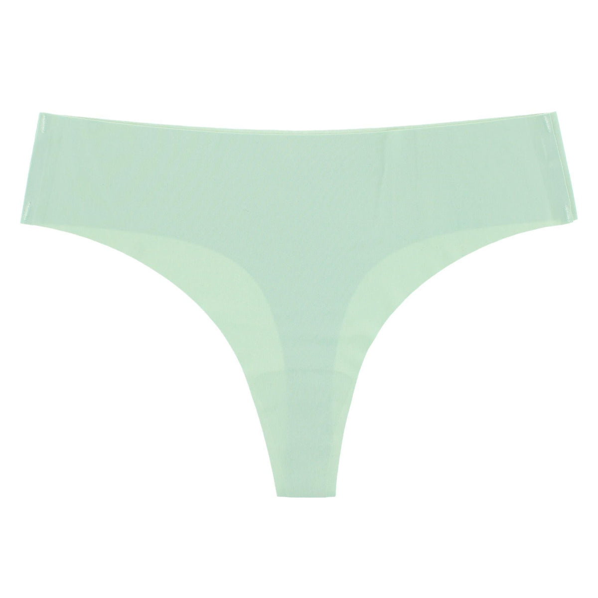 CTM® Women's No-Show Smooth Stretch Comfort Thong