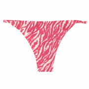 Women's Seamless Zebra Print No-Show Thong