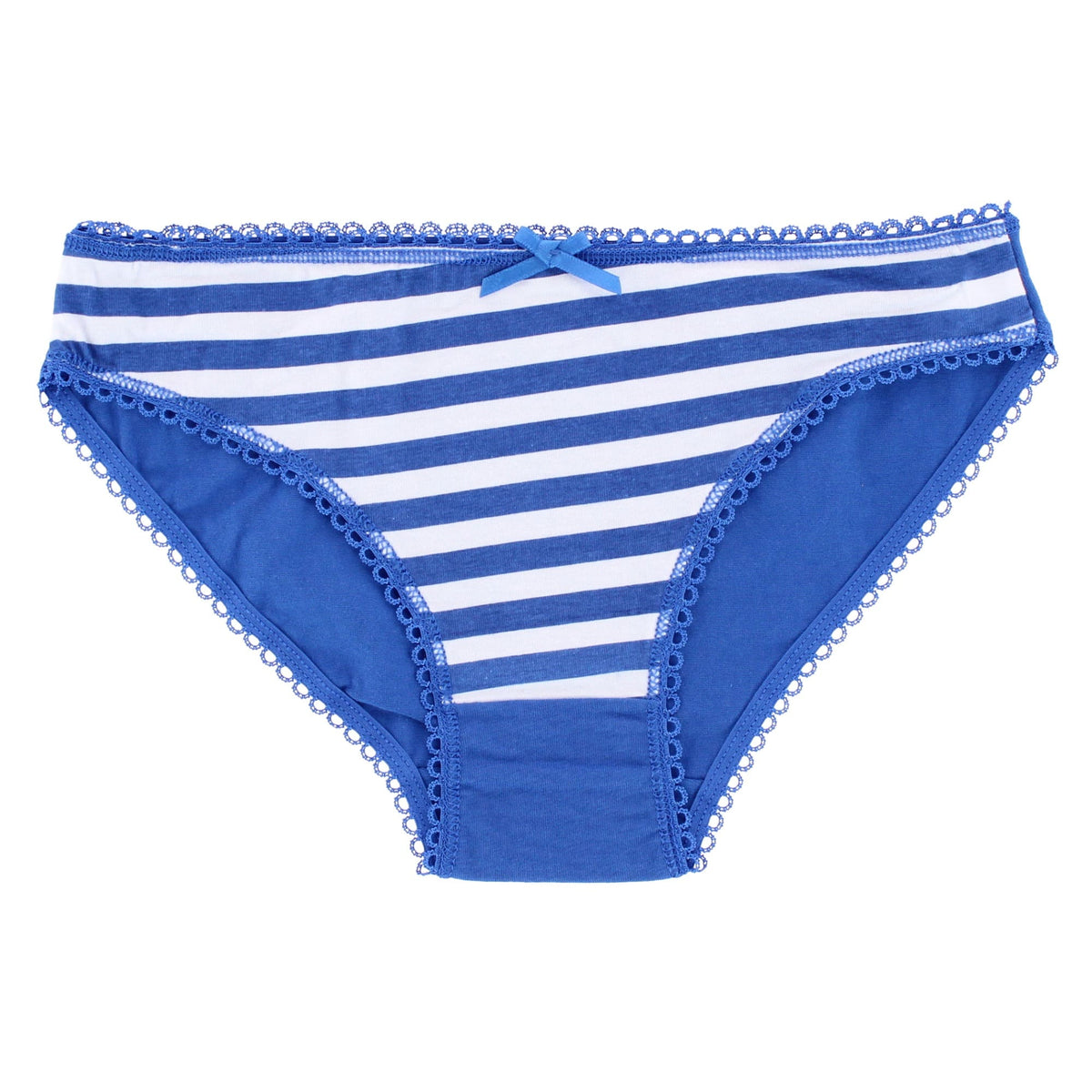 CTM® Women's Striped Cotton Panty 3 pack - Multi