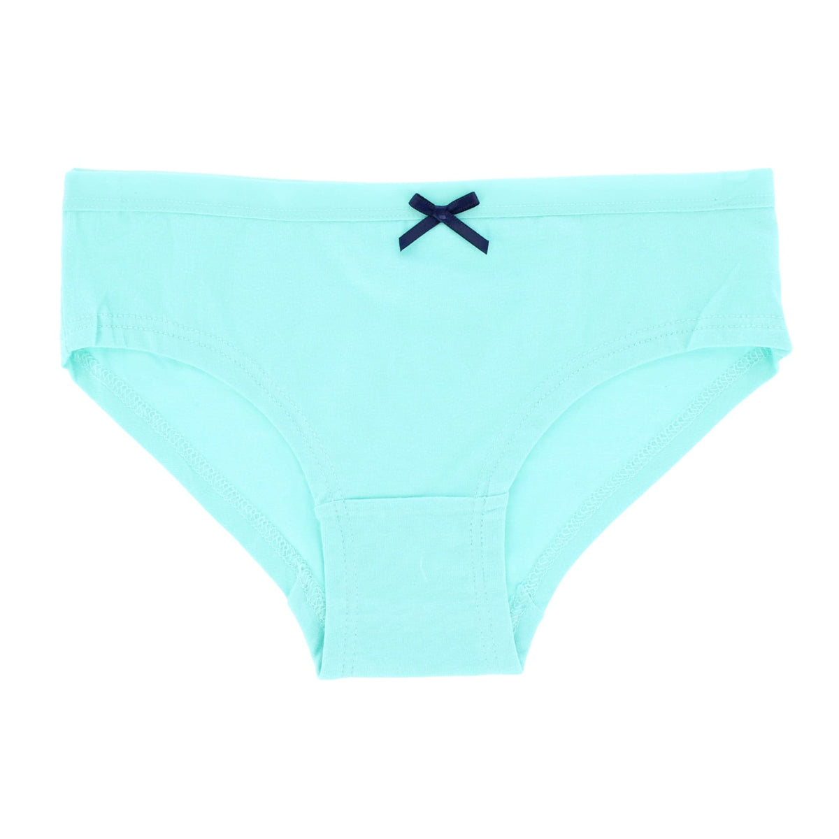 CTM® Women's Cotton Hipster Panty 3 pack with Bow - Multi