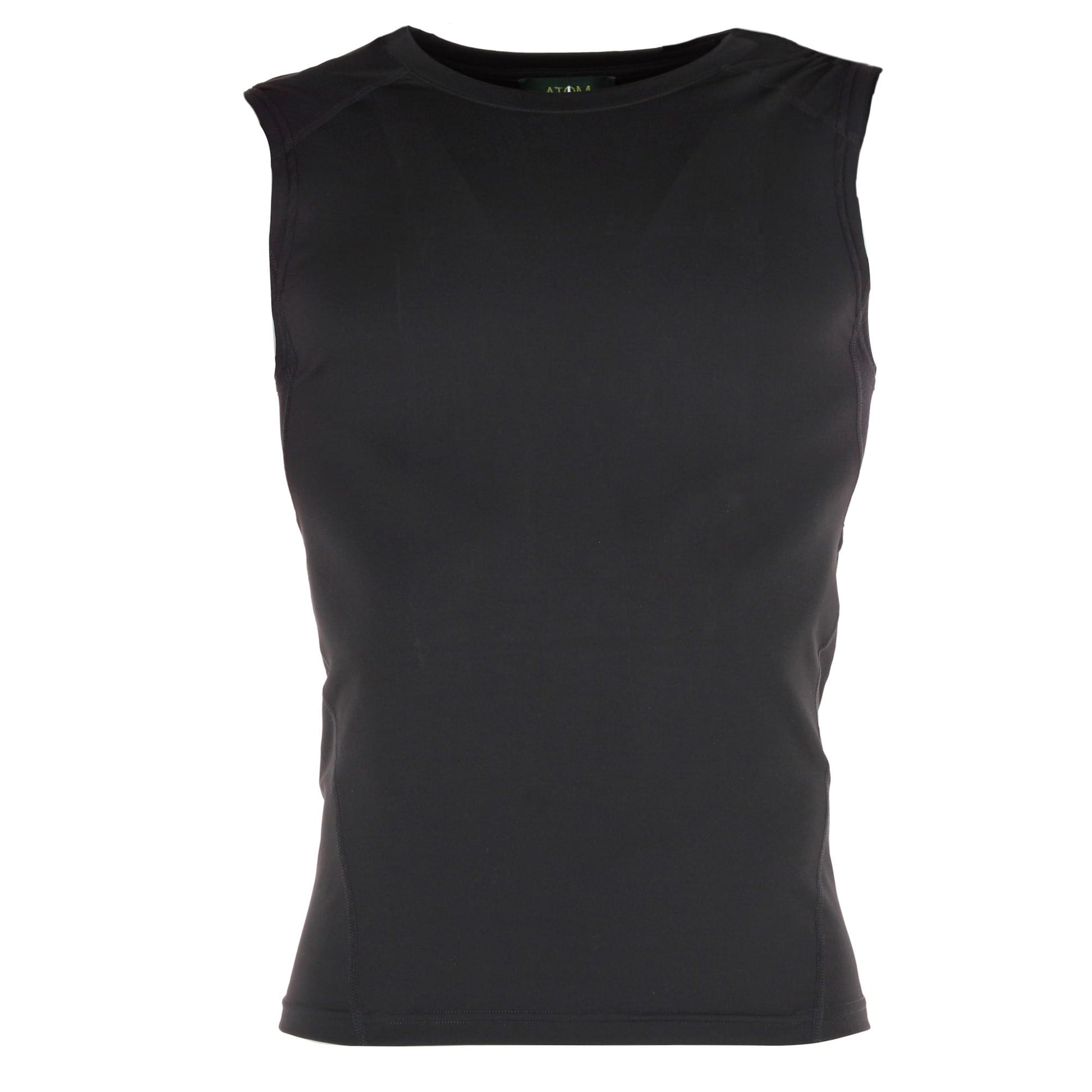 CTM® Men's Chest & Tummy Control Compression Tank - Black