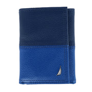 Men's Two Tone Trifold Wallet