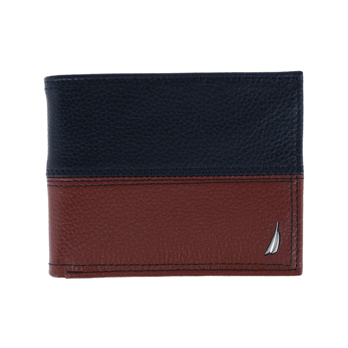 Nautica Men's Two Tone Bifold Wallet