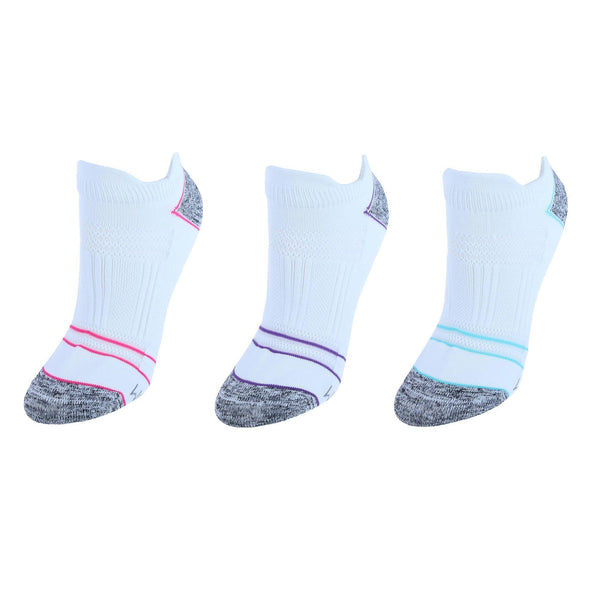 Women's Premium Seamless No Show Tab Socks (3 Pack)