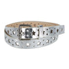 Women's Metallic Star Notch Belt