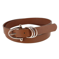 Light Brown with Gold Buckle